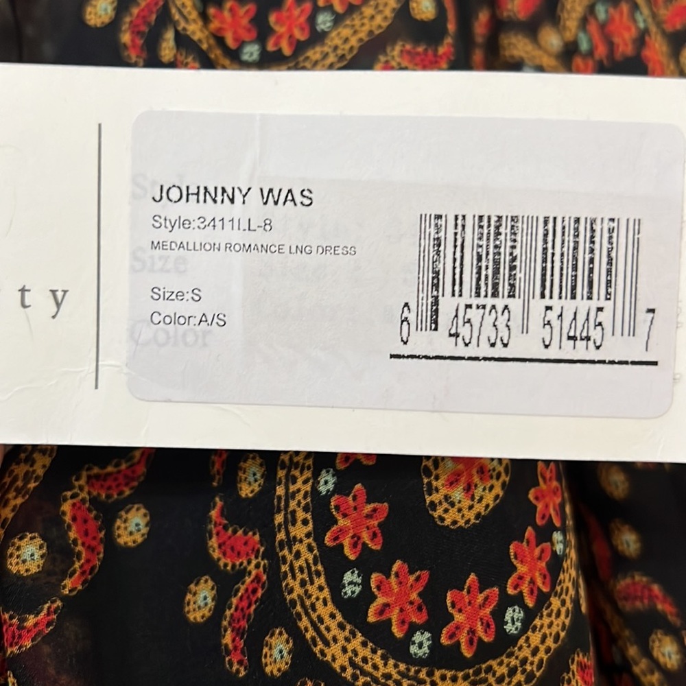 NWT Jonny Was Medallion Romance Silk Dress - Picture 5 of 11